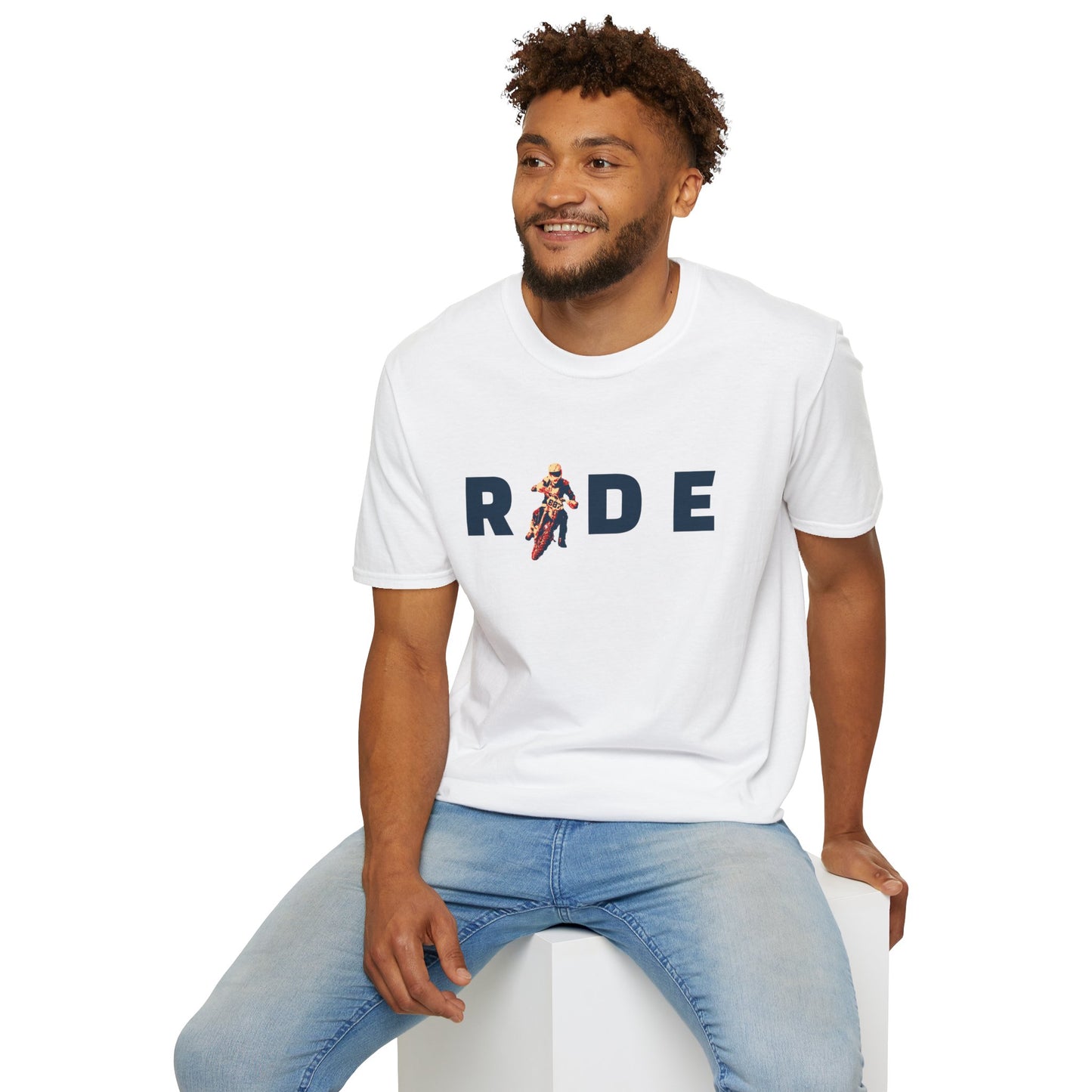 KTM 300 Dirt Bike 'RIDE' T-Shirt | Men's Motocross Riding Tee