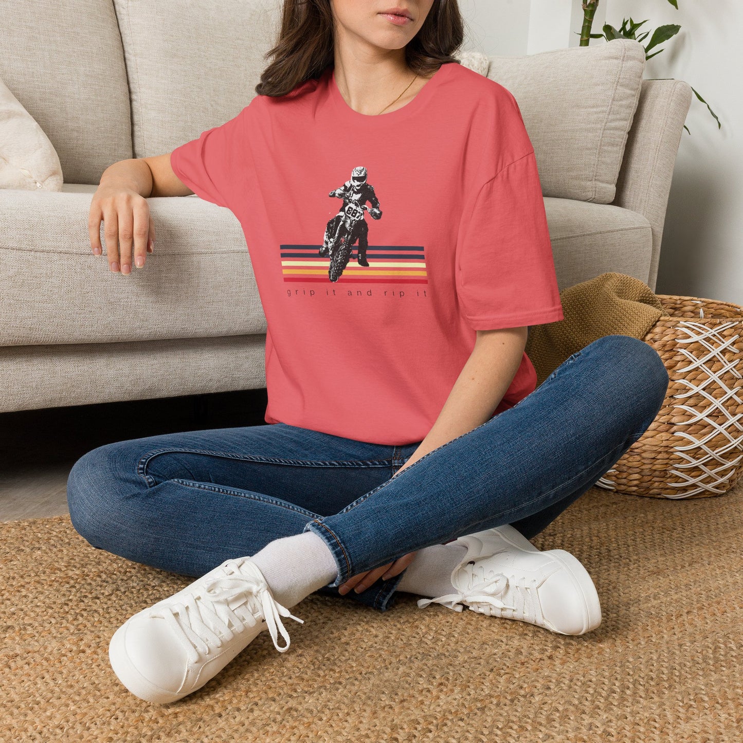 KTM Grip It and Rip It Dirt Bike T-Shirt | Motocross Riding Tee