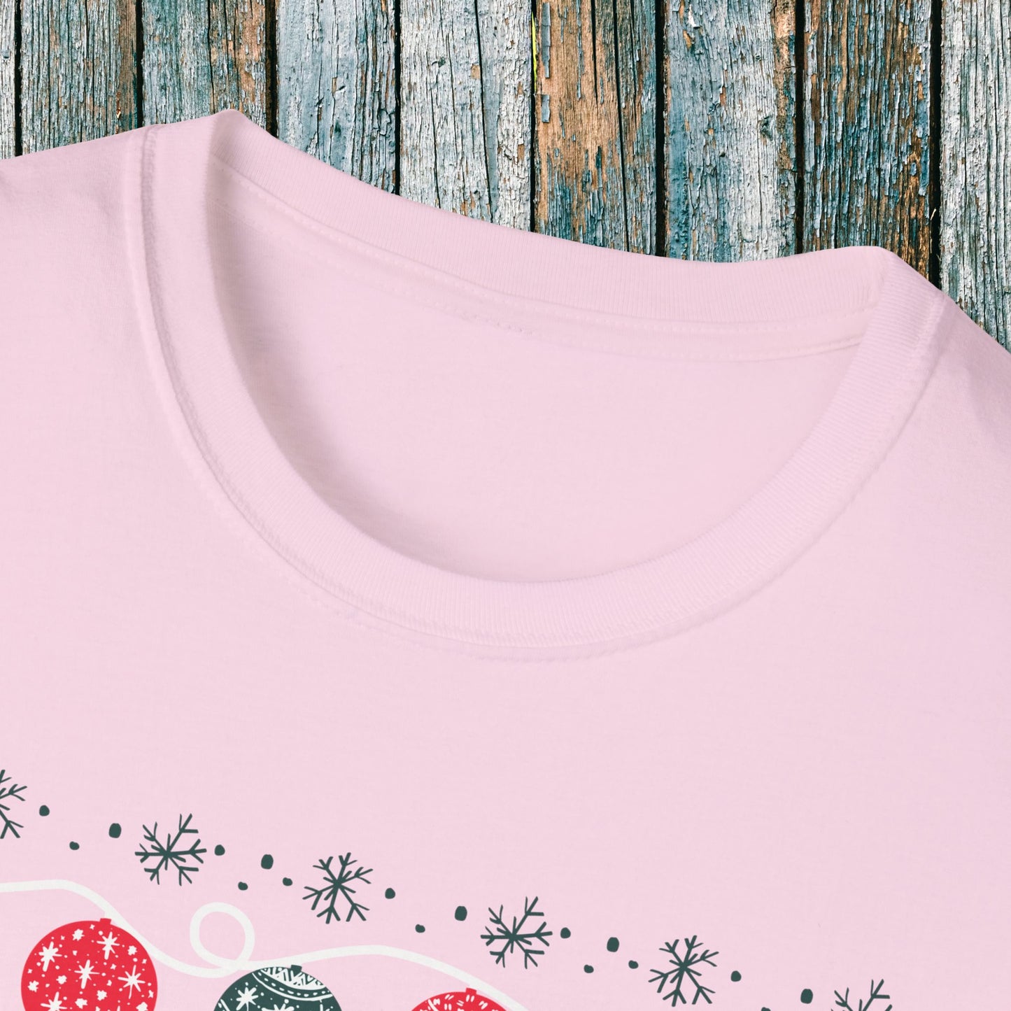 Holiday Motocross Racing | Braaap Braaap Festive Ugly Sweater T-Shirt
