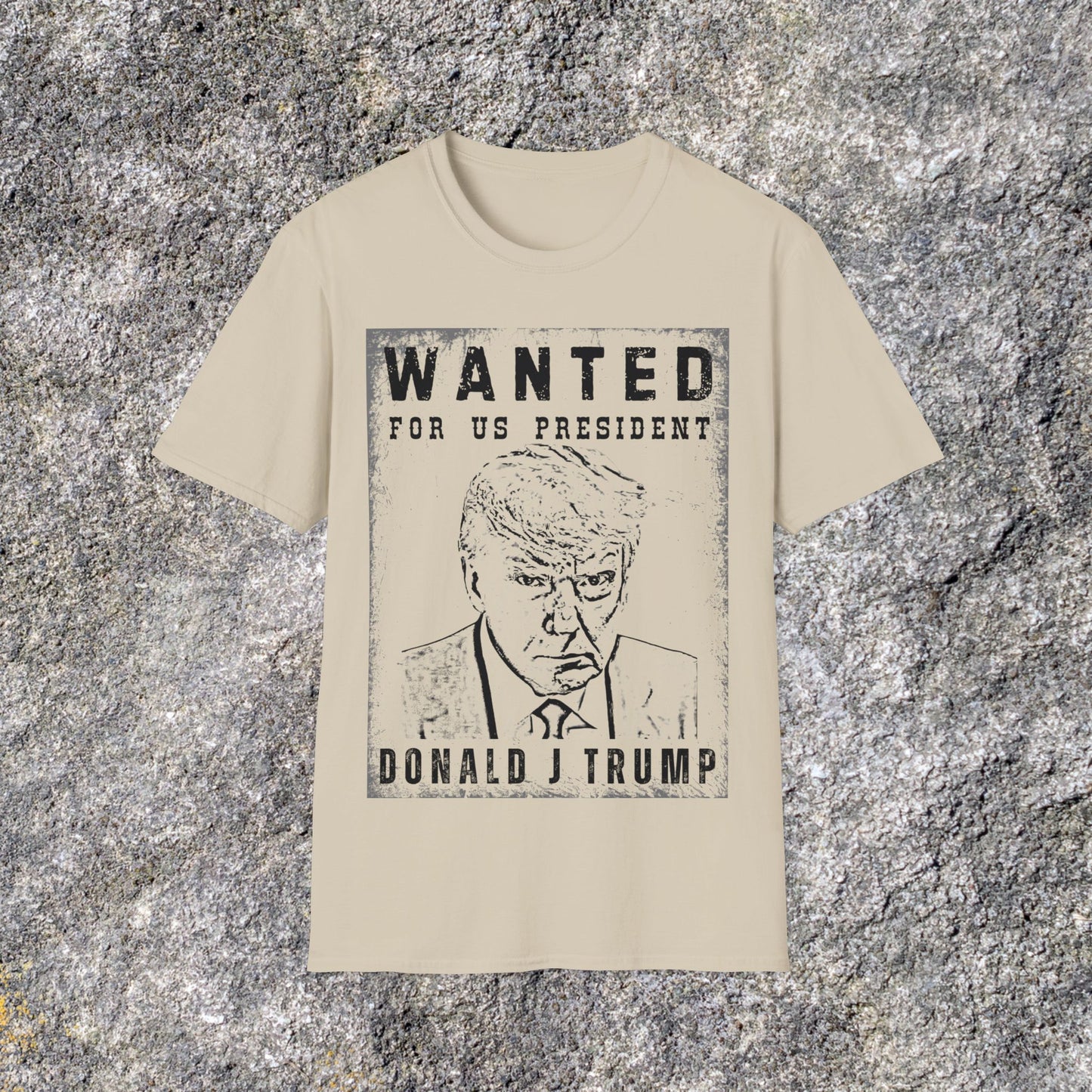 Donald Trump President Election Shirt | Trump Wanted Poster | Trump Mug Shot | Soft Cotton Shirt | Adult shirt Unisex Ultrasoft Cotton shirt