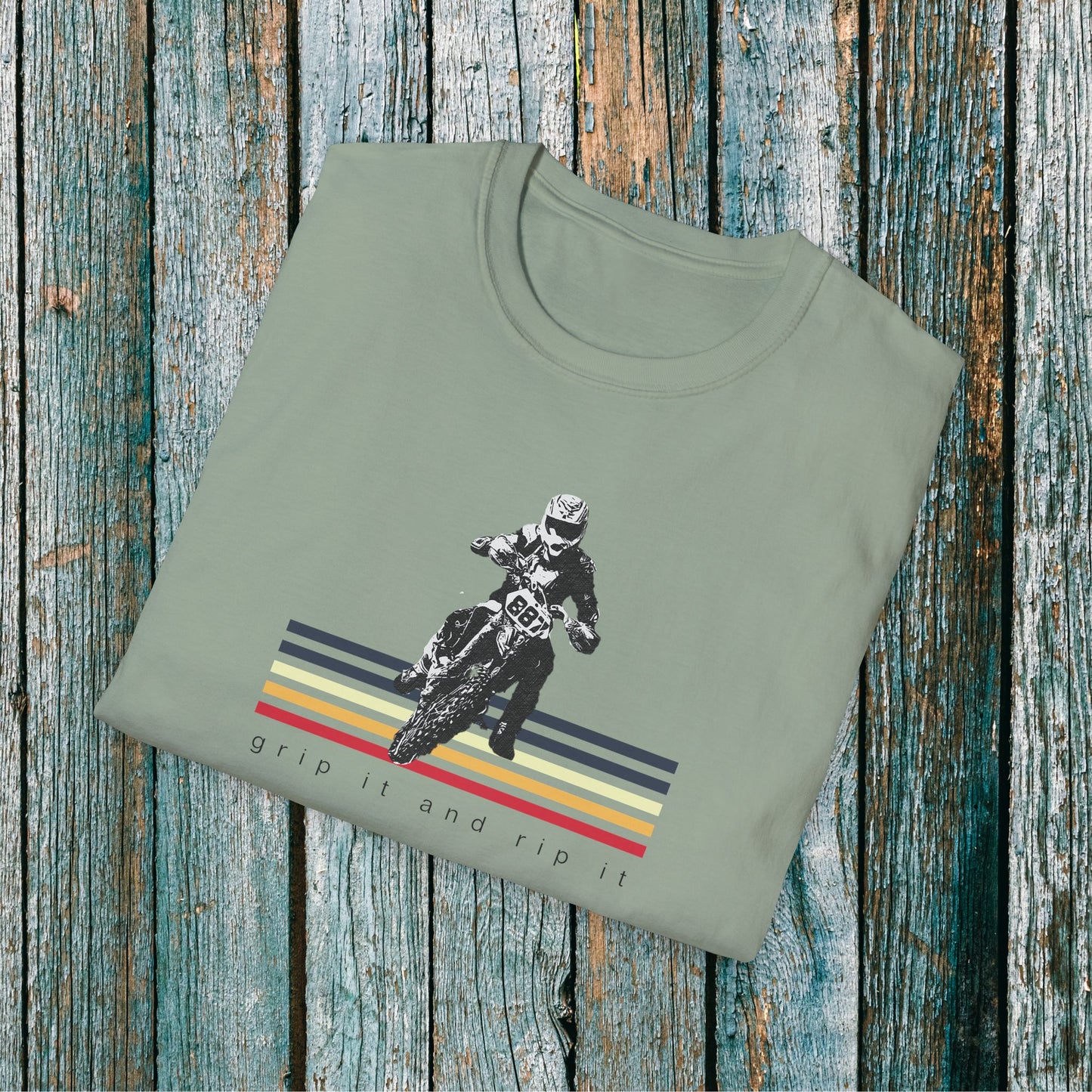 KTM Grip It and Rip It Dirt Bike T-Shirt | Motocross Riding Tee