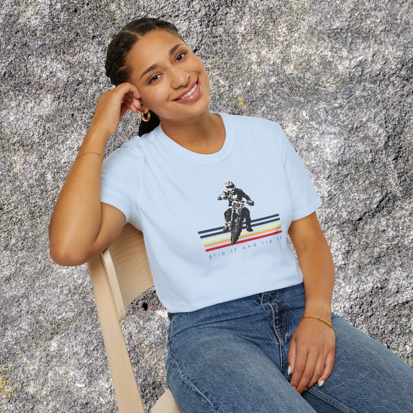 KTM Grip It and Rip It Dirt Bike T-Shirt | Motocross Riding Tee