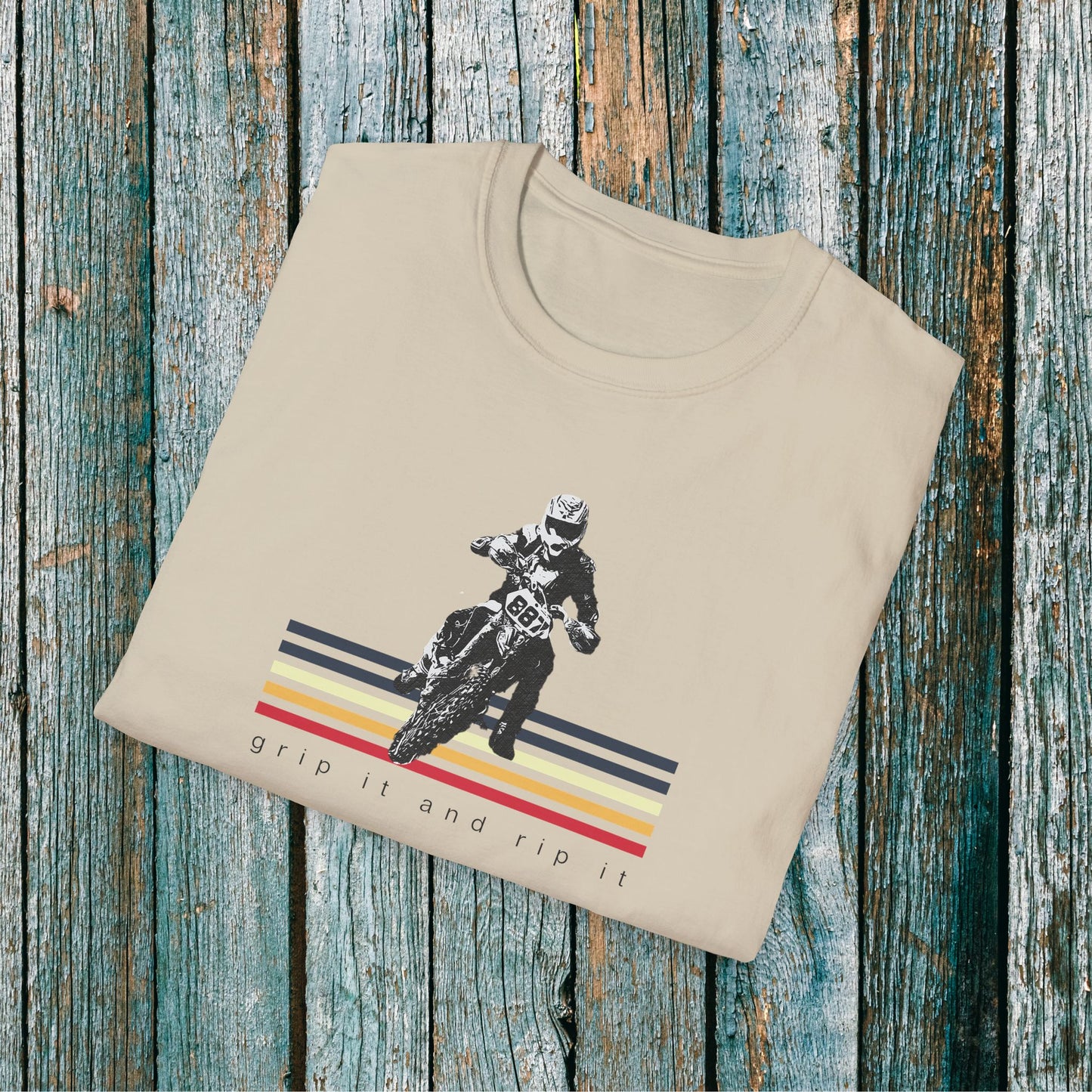 KTM Grip It and Rip It Dirt Bike T-Shirt | Motocross Riding Tee