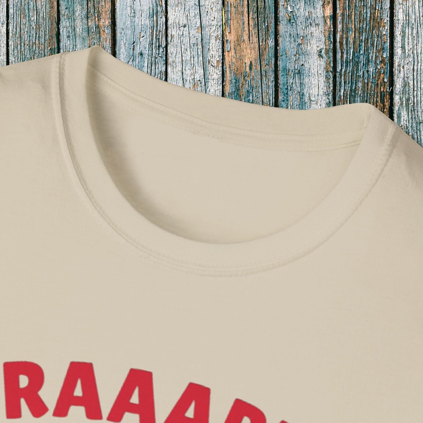 Holiday Bike Softstyle T-Shirt | Braaapin Around The Christmas Tree | Dirt Bike Ugly Sweater