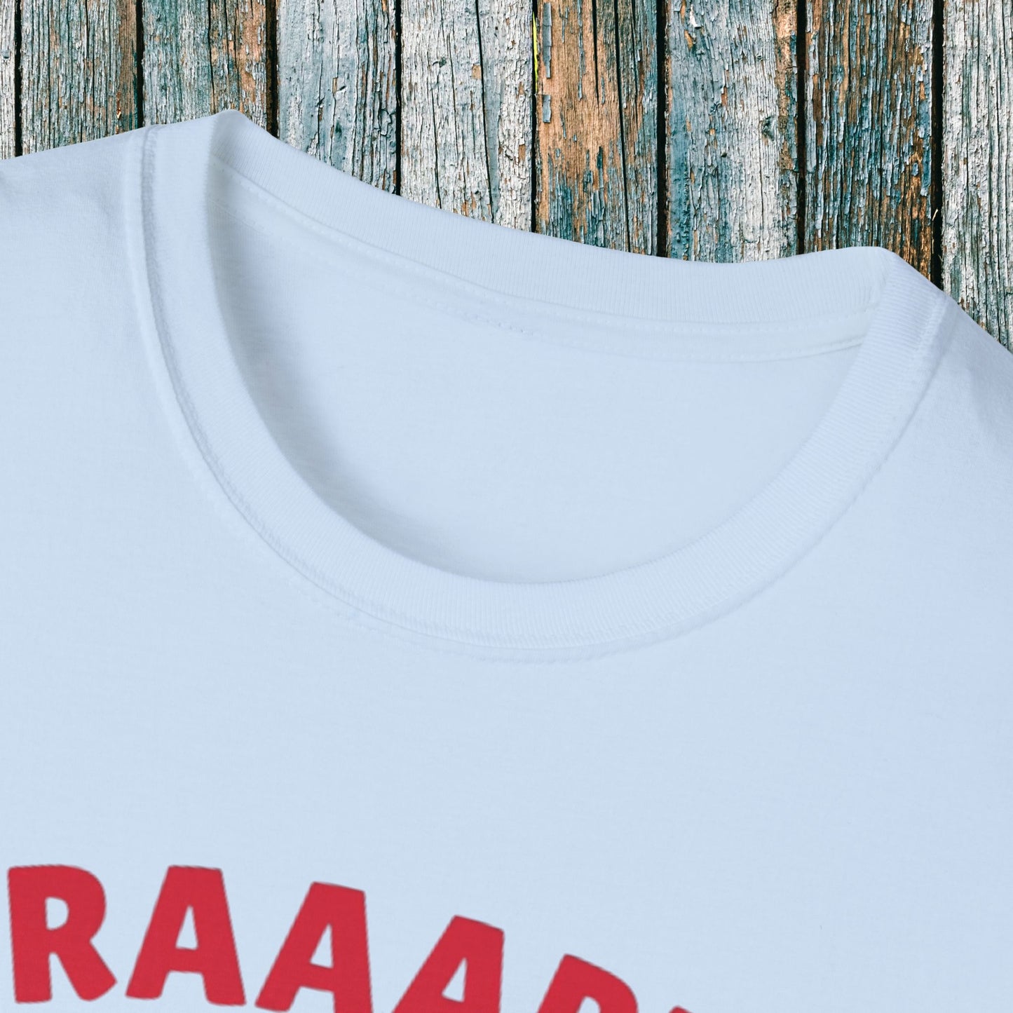 Holiday Bike Softstyle T-Shirt | Braaapin Around The Christmas Tree | Dirt Bike Ugly Sweater