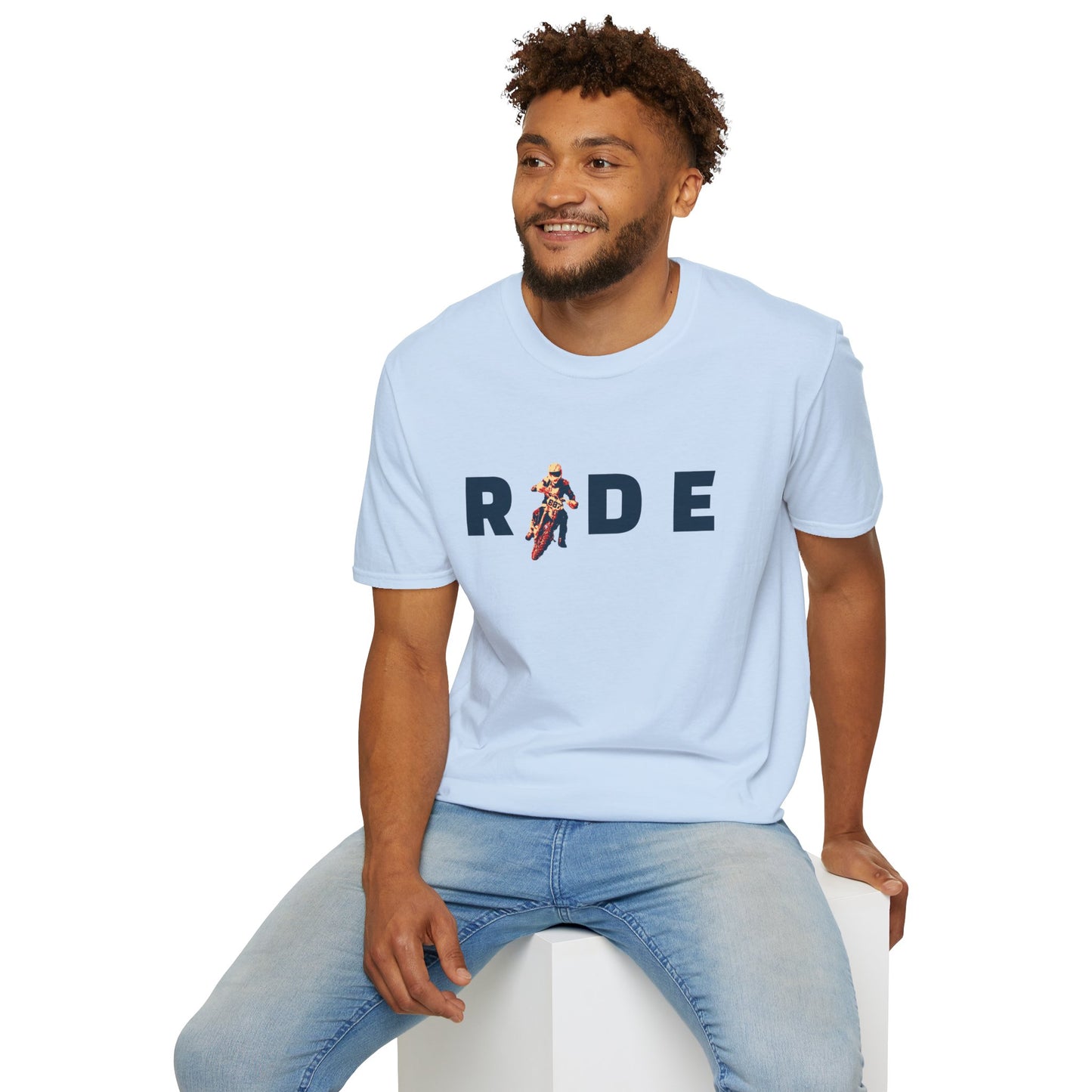 KTM 300 Dirt Bike 'RIDE' T-Shirt | Men's Motocross Riding Tee