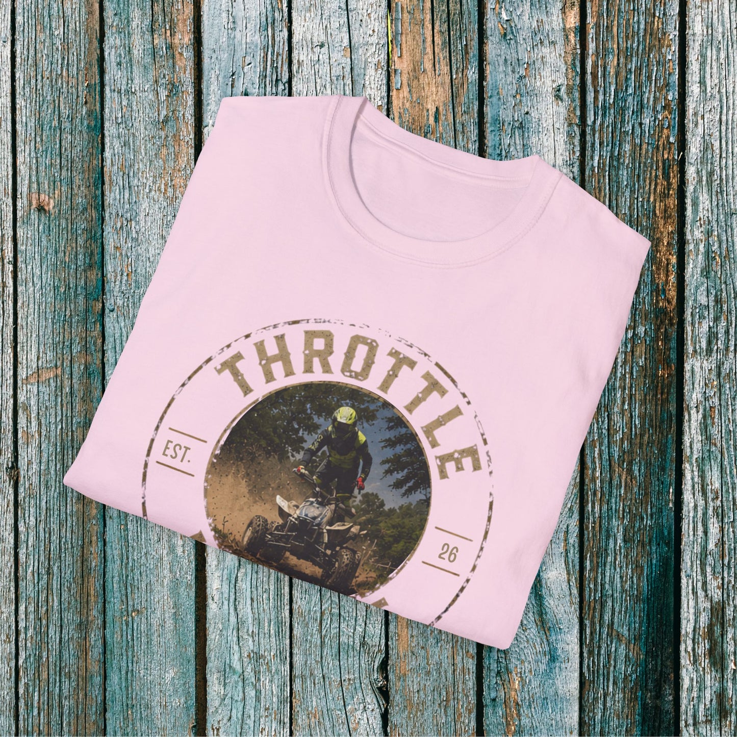 Vintage Trottle Junkie Dirt Therapy Shirt | Honda 450 ATV Racing | AXC Arkansas Pro Racing Series | Dickerson