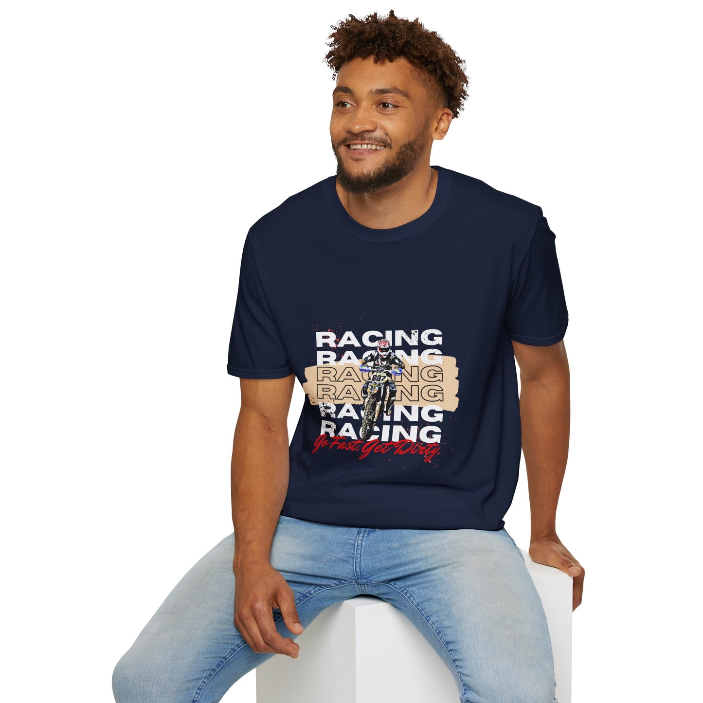 Go Fast Get Dirty KTM 300 Dirt Bike Racing T-Shirt | Motocross Racing Shirt