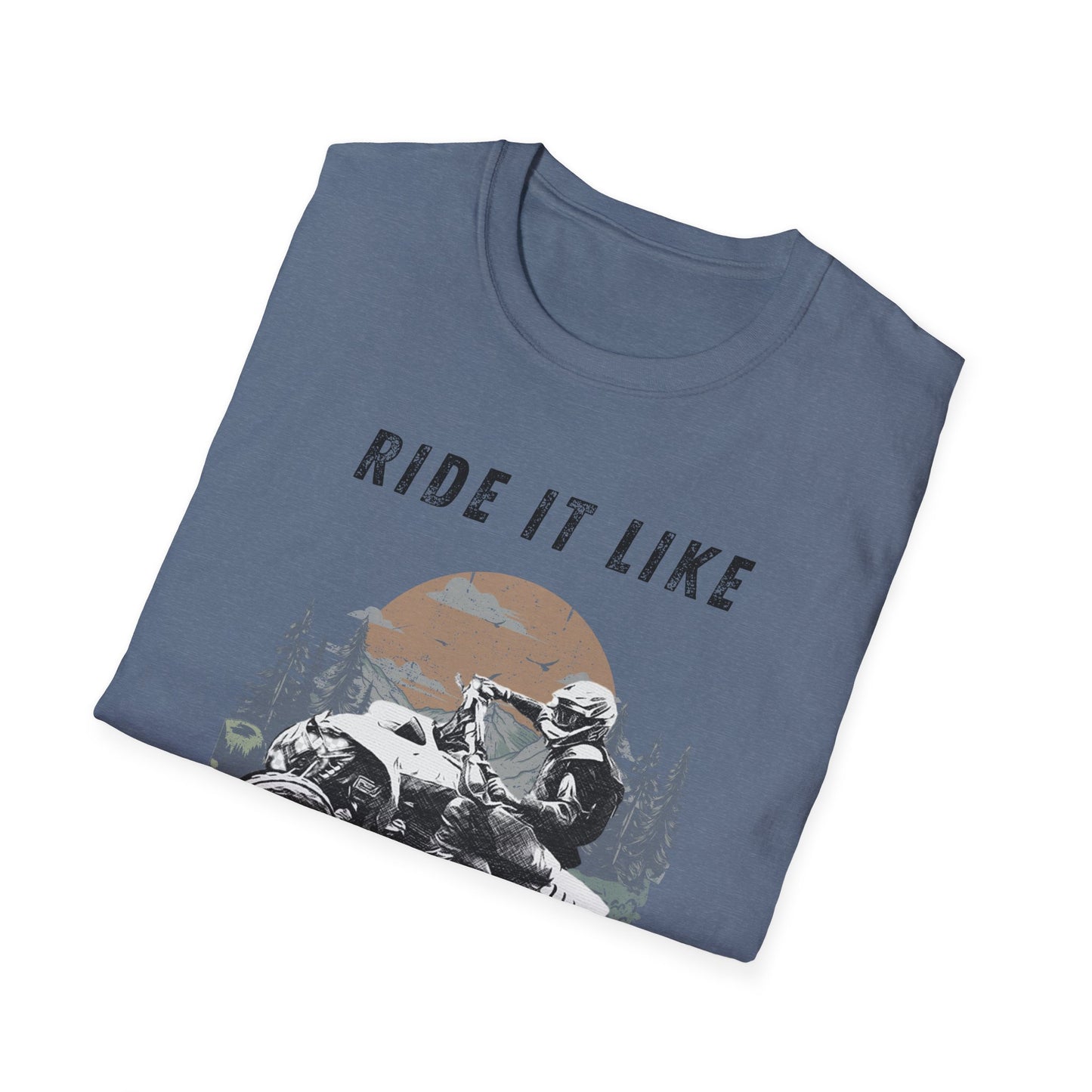Ride It Like You Stole It ATV T-Shirt | Man on Honda 400 EX Four-Wheeler Tee