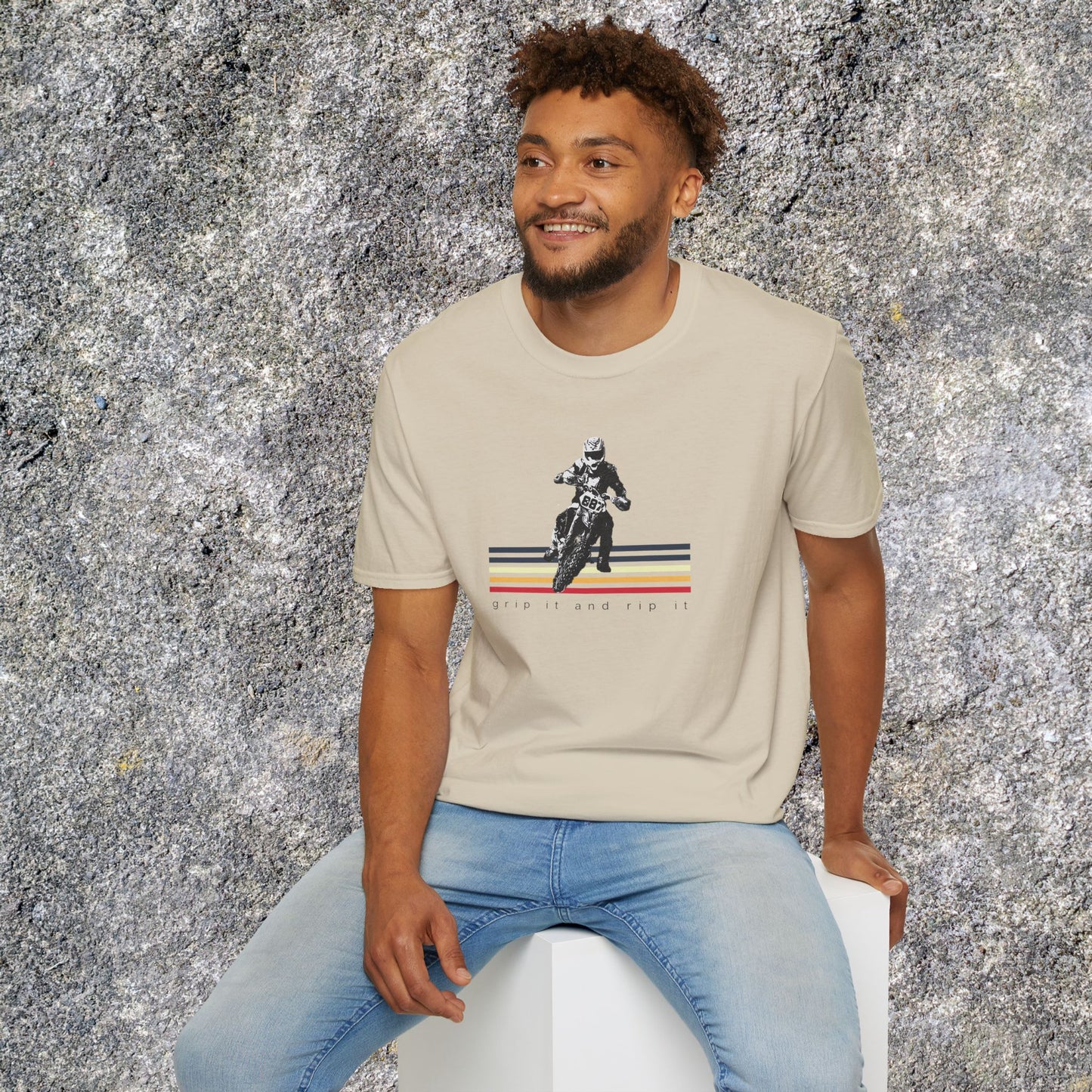 KTM Grip It and Rip It Dirt Bike T-Shirt | Motocross Riding Tee