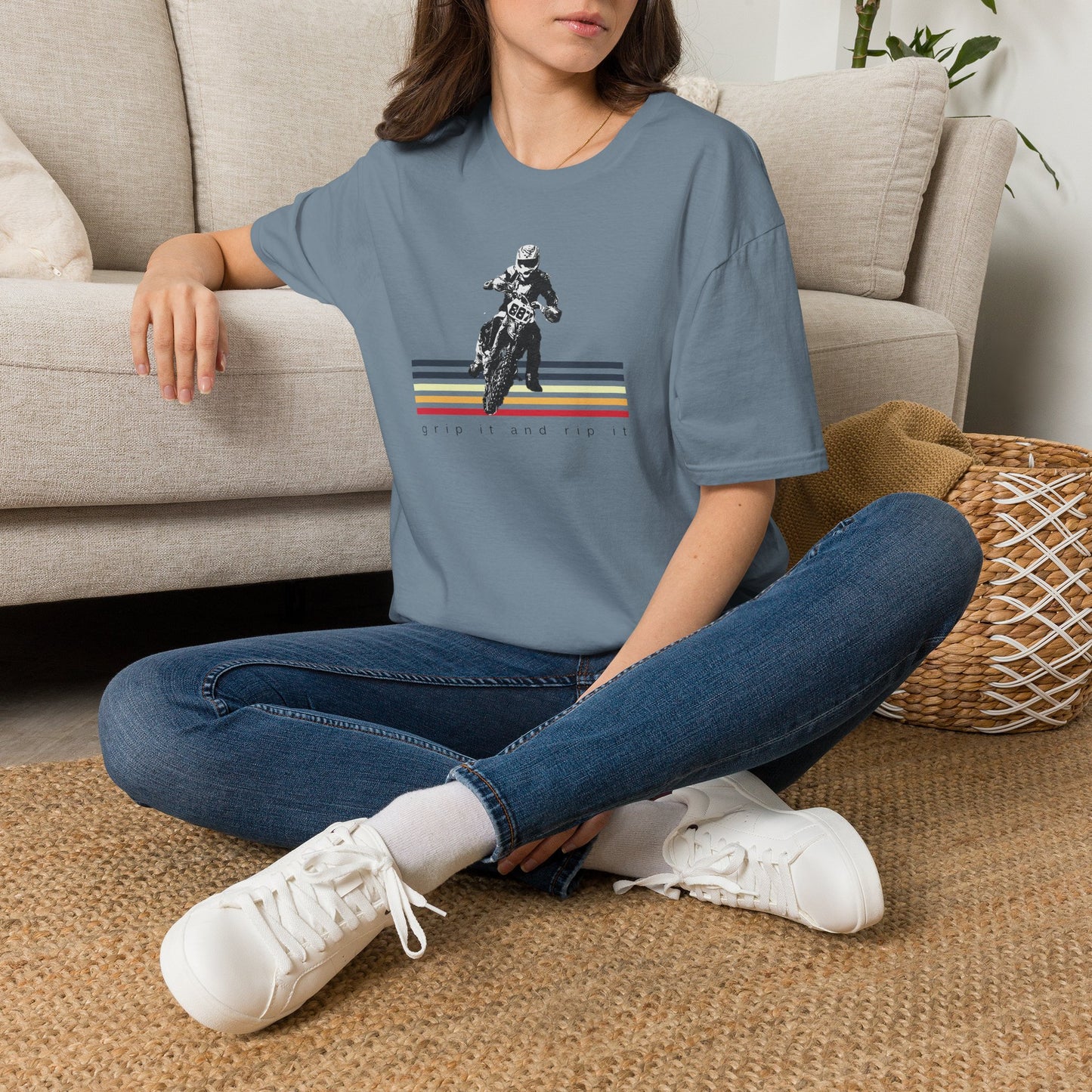 KTM Grip It and Rip It Dirt Bike T-Shirt | Motocross Riding Tee