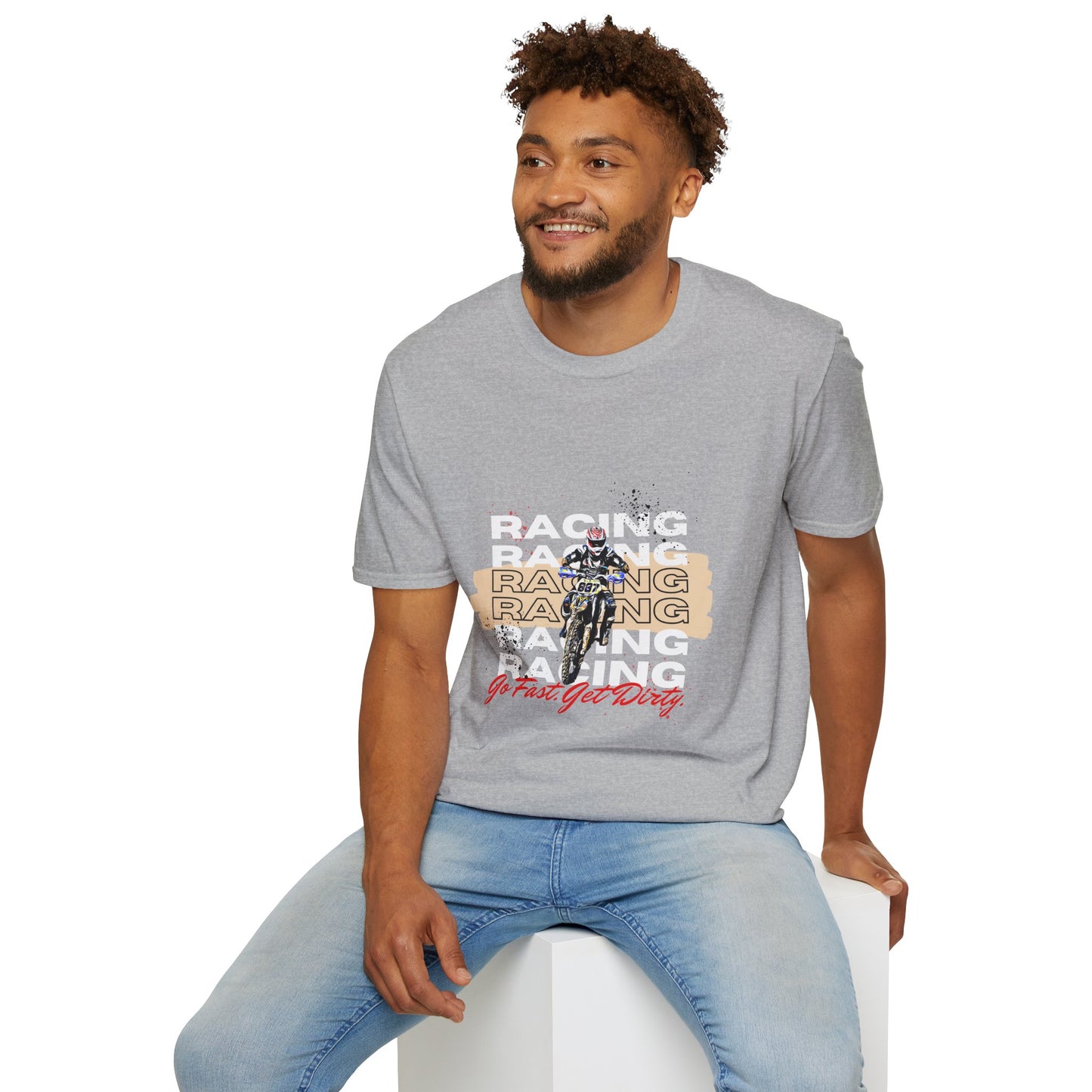 Go Fast Get Dirty KTM 300 Dirt Bike Racing T-Shirt | Motocross Racing Shirt