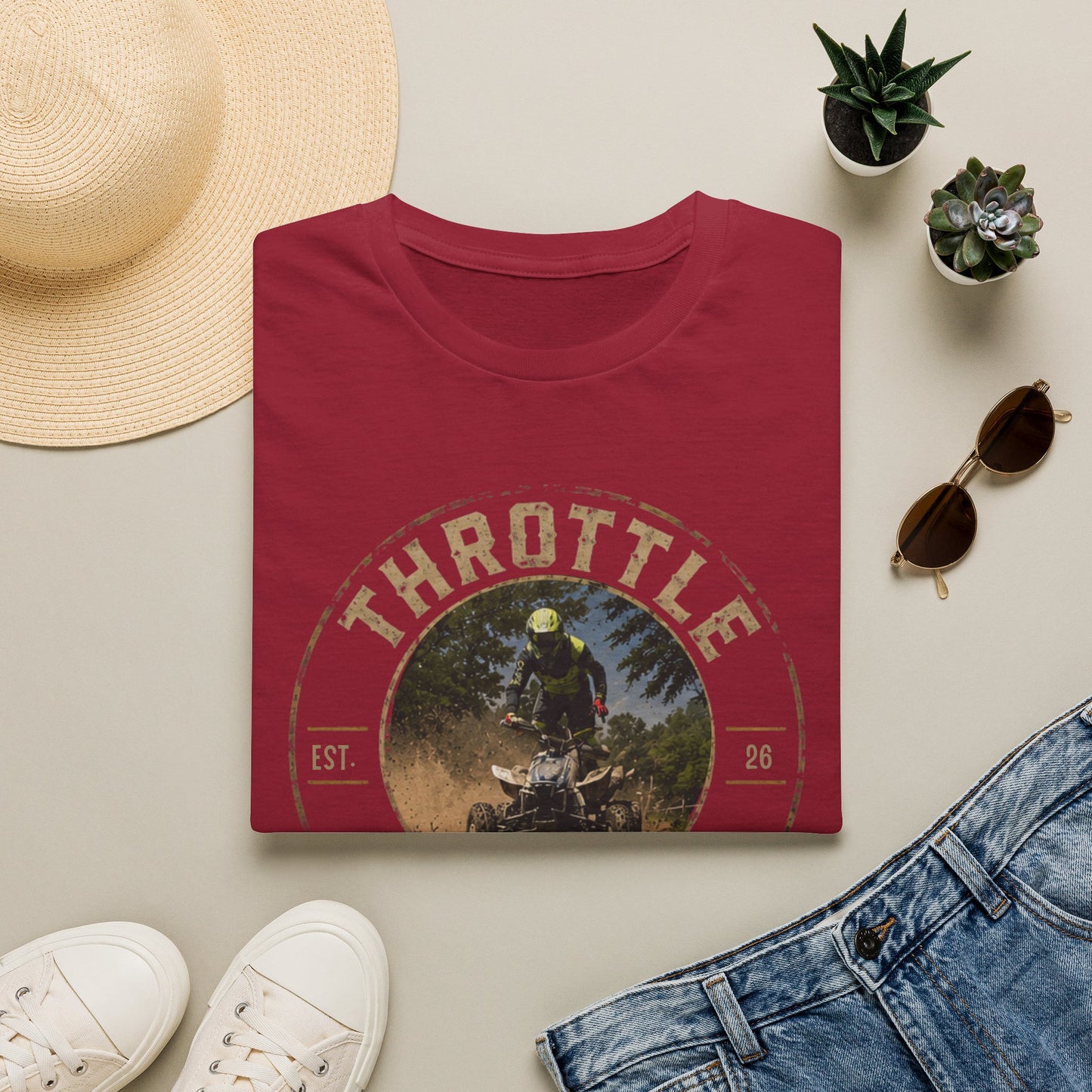 Vintage Trottle Junkie Dirt Therapy Shirt | Honda 450 ATV Racing | AXC Arkansas Pro Racing Series | Dickerson