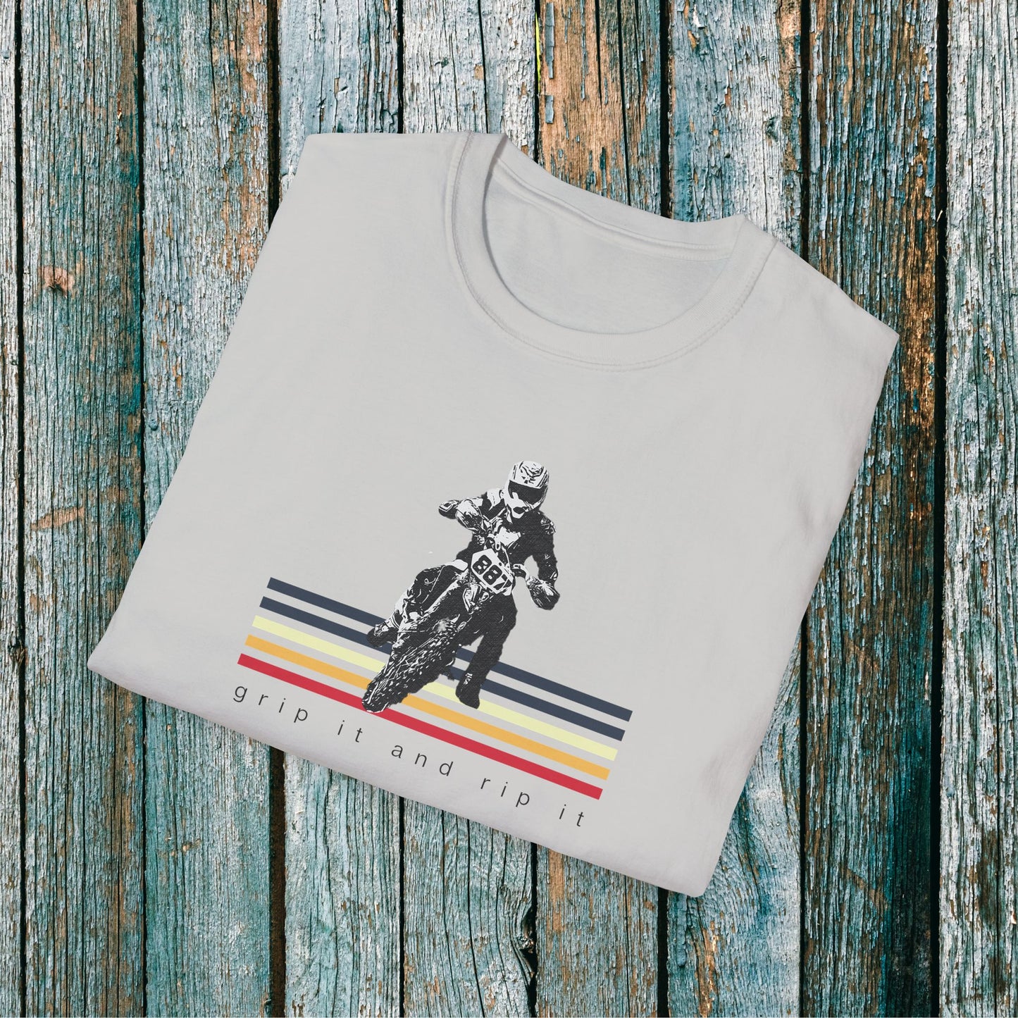 KTM Grip It and Rip It Dirt Bike T-Shirt | Motocross Riding Tee