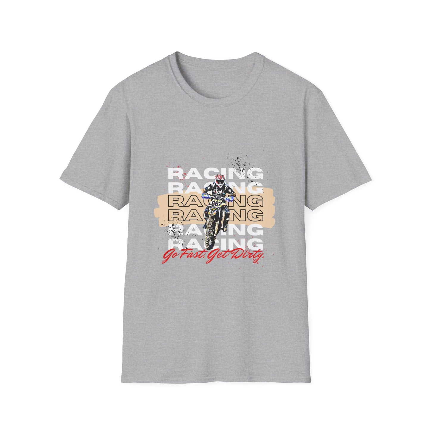 Go Fast Get Dirty KTM 300 Dirt Bike Racing T-Shirt | Motocross Racing Shirt