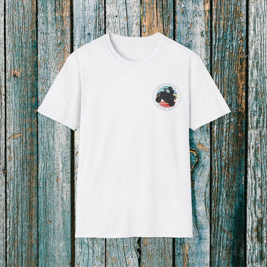 Honda 400EX Retro Distressed Four Wheeler T-Shirt | 2 -sided RIDE Graphic with Honda 400 EX
