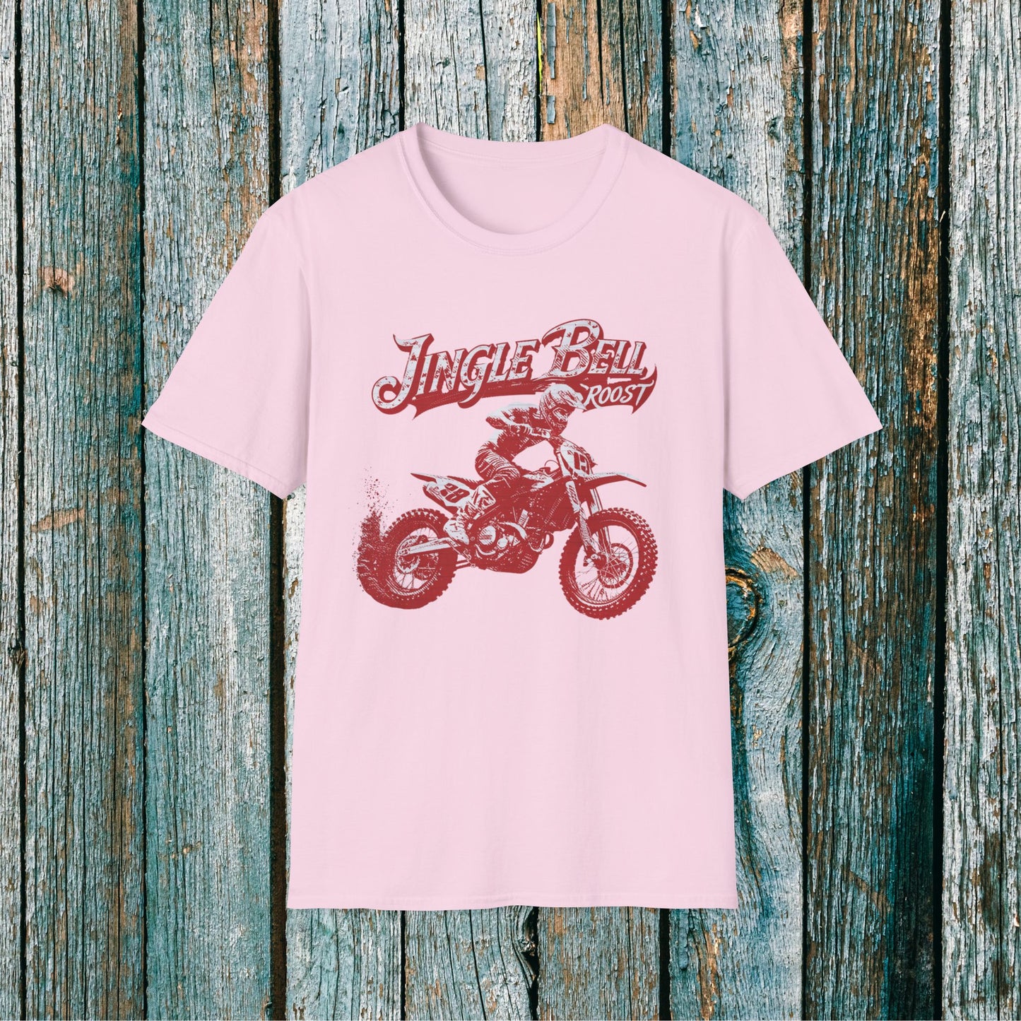 Holiday Motocross Racing Ugly Sweater | Jingle Bell Roost T-Shirt