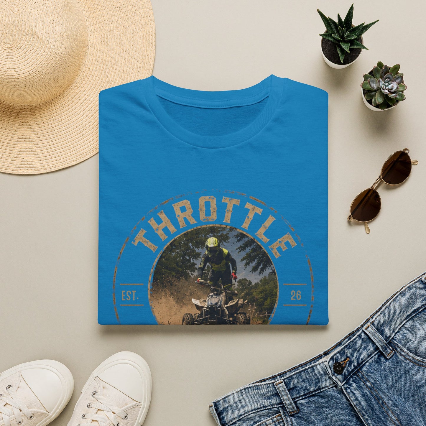 Vintage Trottle Junkie Dirt Therapy Shirt | Honda 450 ATV Racing | AXC Arkansas Pro Racing Series | Dickerson