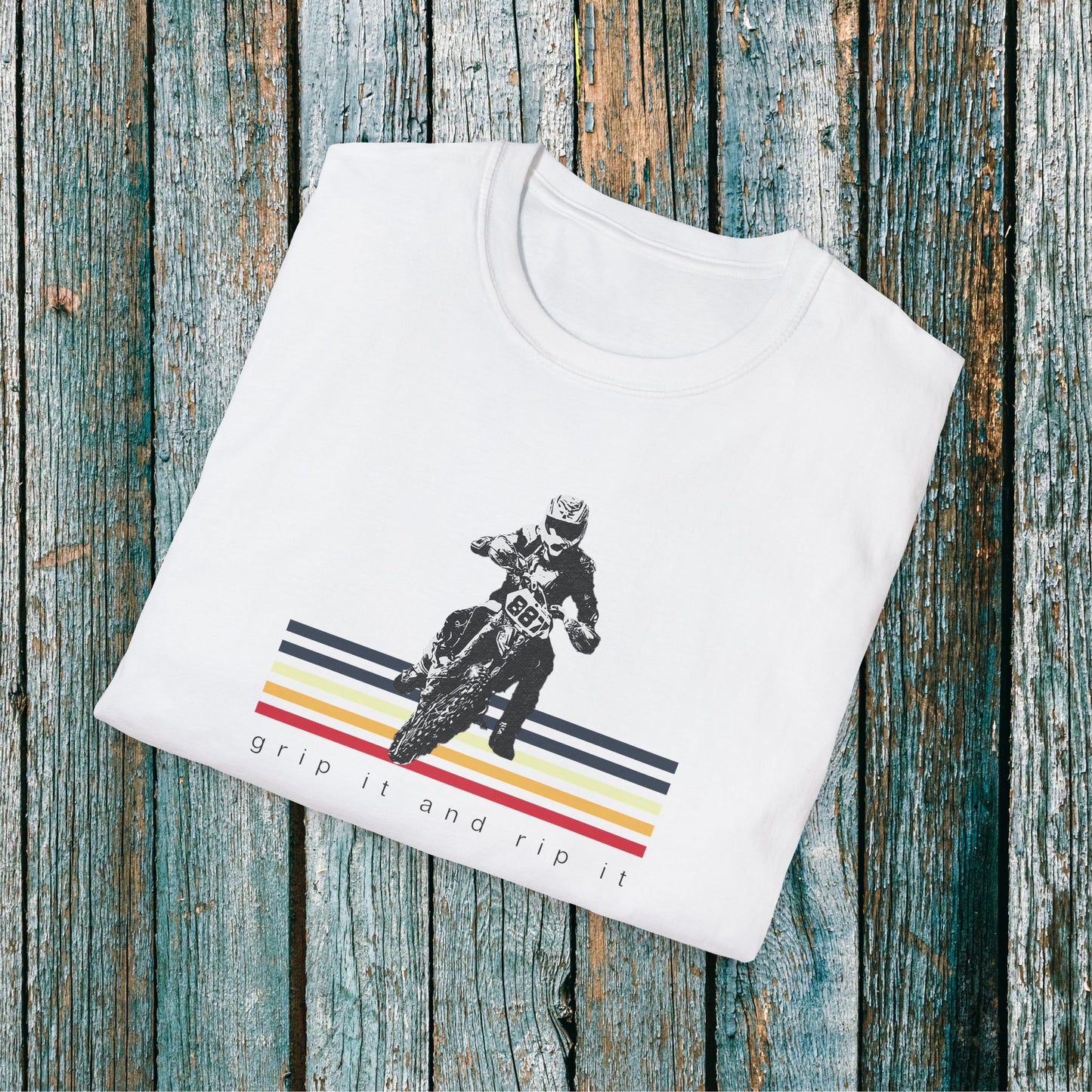 KTM Grip It and Rip It Dirt Bike T-Shirt | Motocross Riding Tee