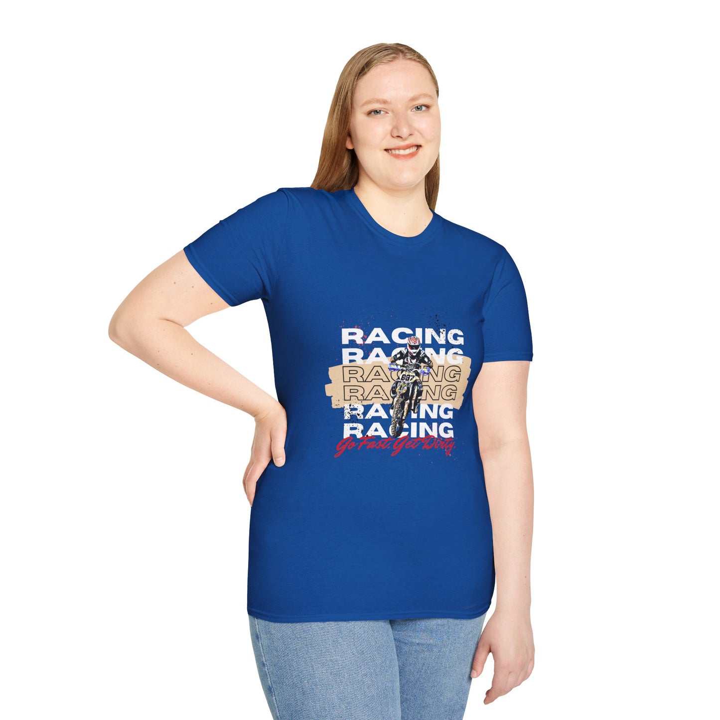 Go Fast Get Dirty KTM 300 Dirt Bike Racing T-Shirt | Motocross Racing Shirt