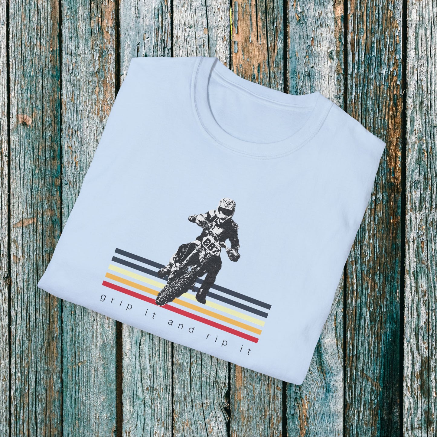 KTM Grip It and Rip It Dirt Bike T-Shirt | Motocross Riding Tee