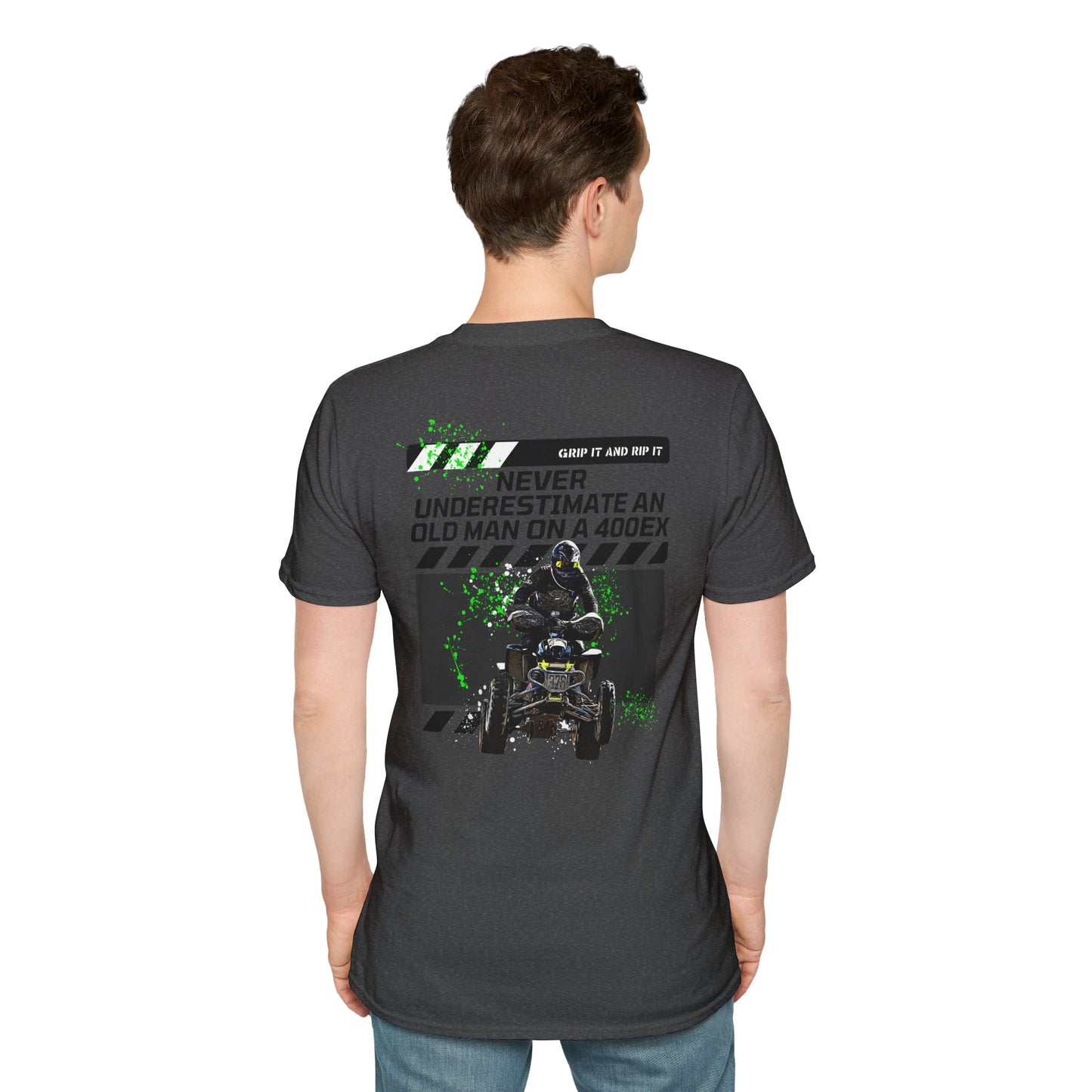 Honda 400 EX Racing Shirt — "Never Underestimate An Old Man"