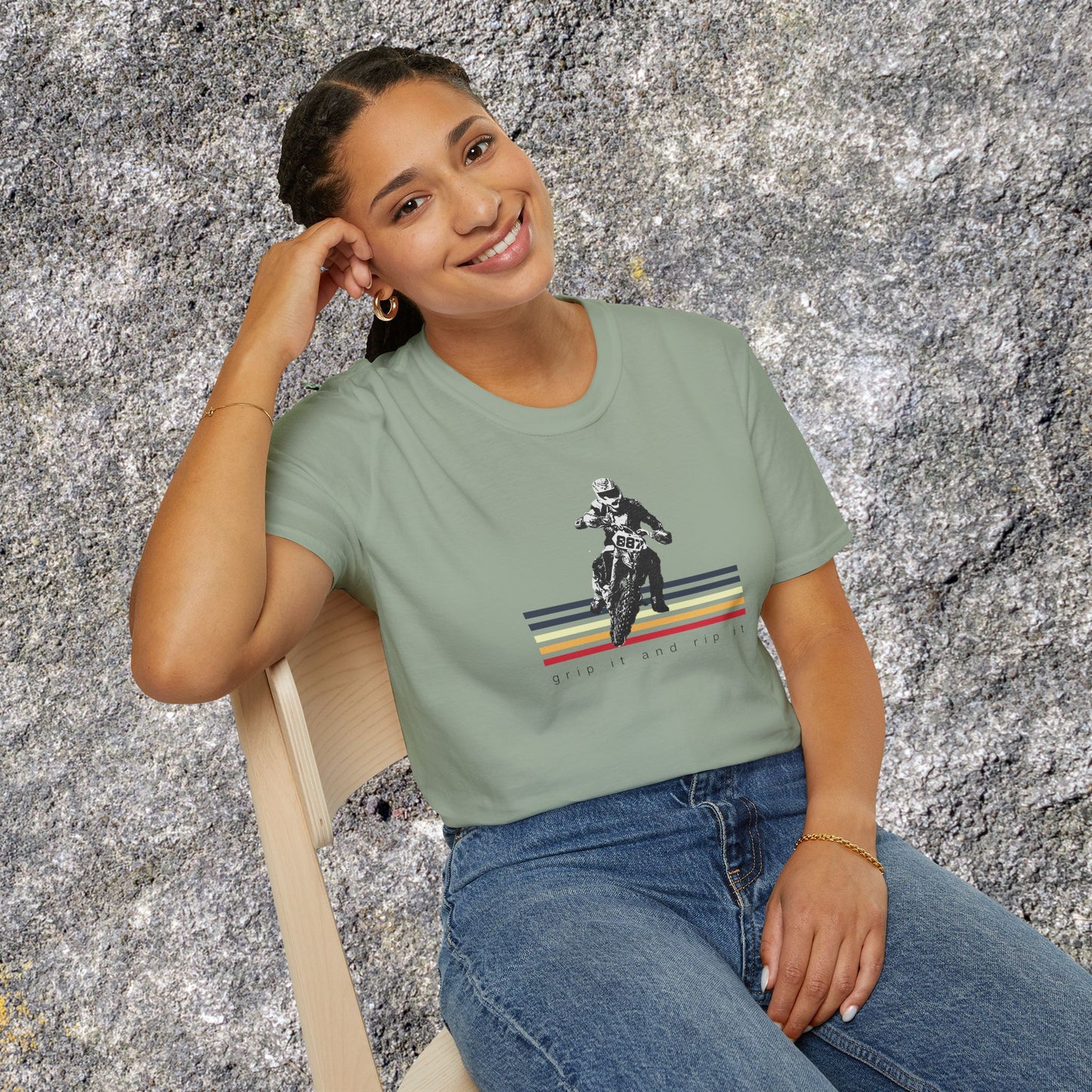 KTM Grip It and Rip It Dirt Bike T-Shirt | Motocross Riding Tee