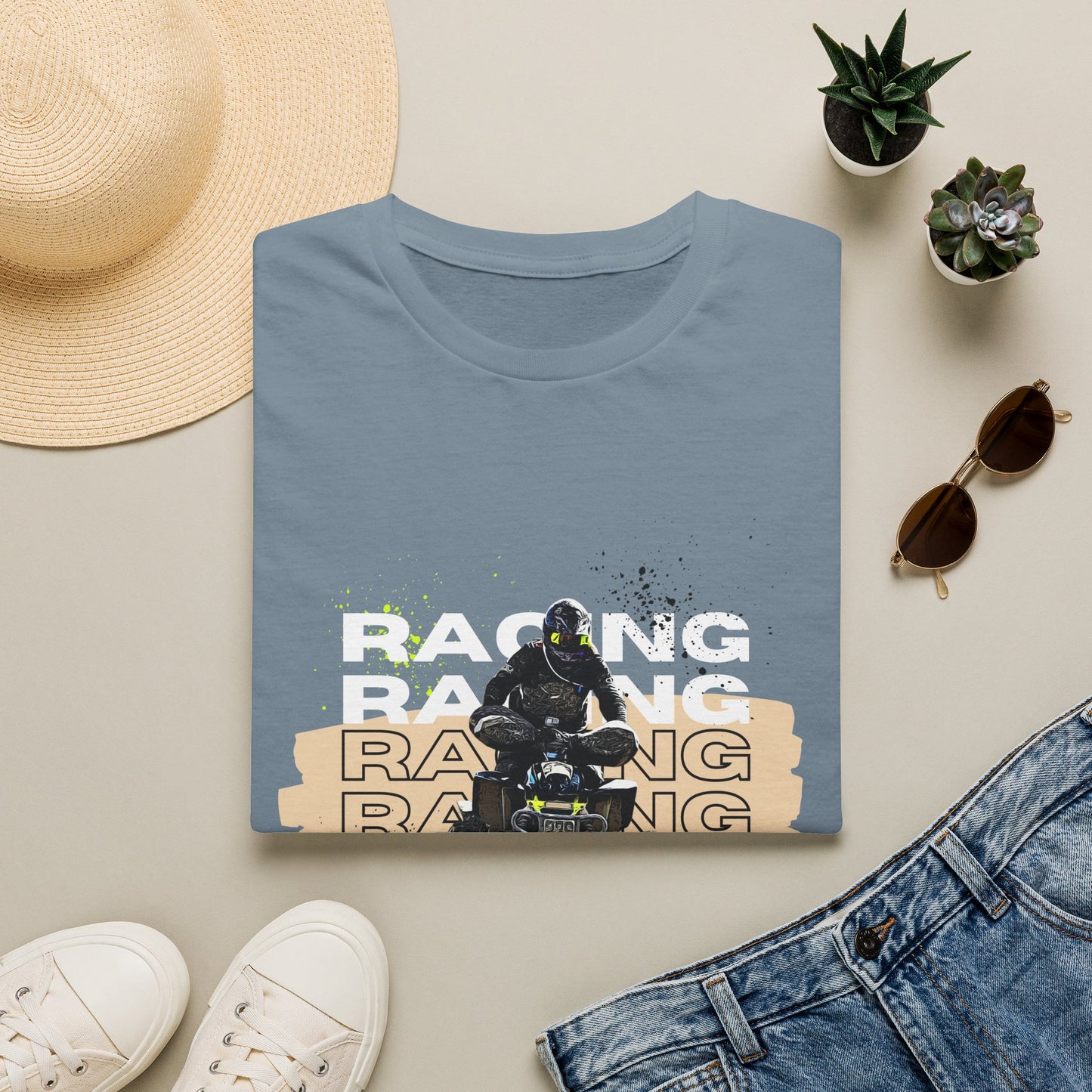 Honda 400 ATV Racing T-Shirt | Go Fast Get Dirty Off-Road Shirt | Four Wheeler Racing