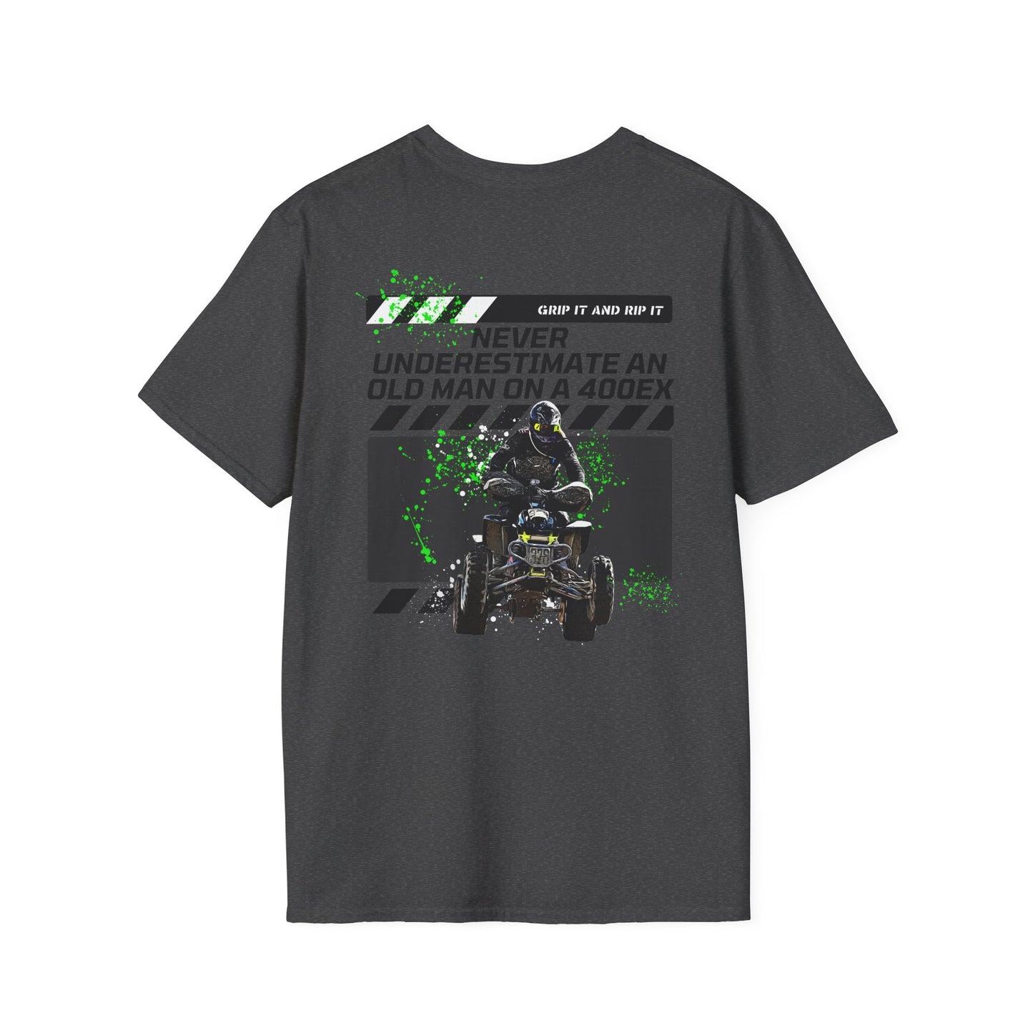 Honda 400 EX Racing Shirt — "Never Underestimate An Old Man"